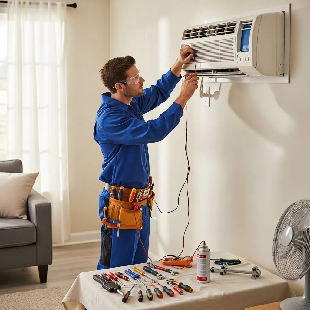 Beşiktaş Electrolux Electrolux klima gaz dolumu ve bakım – Enerji verimliliği artırıldı. - Teknik servis örneği
